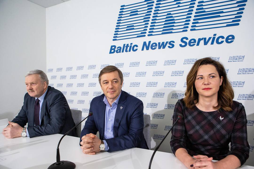 Spaudos konferencija po savivaldos rinkimų