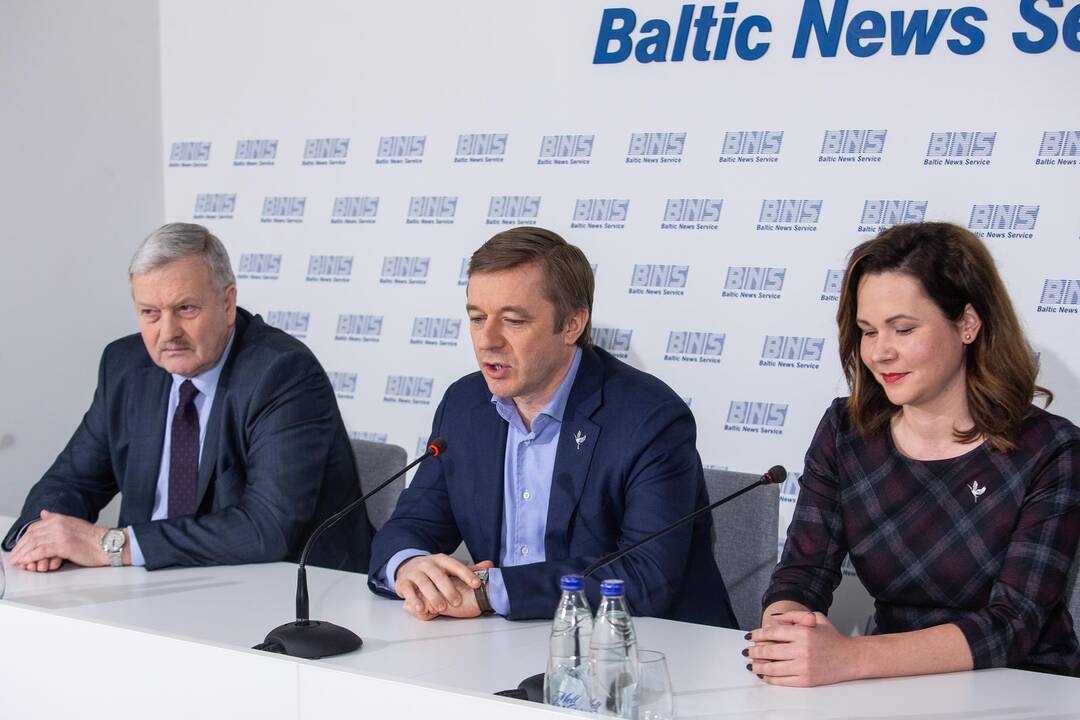 Spaudos konferencija po savivaldos rinkimų