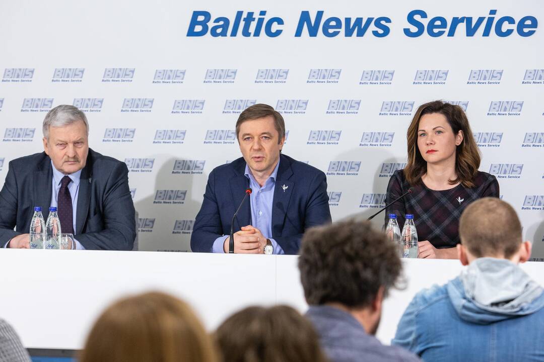 Spaudos konferencija po savivaldos rinkimų