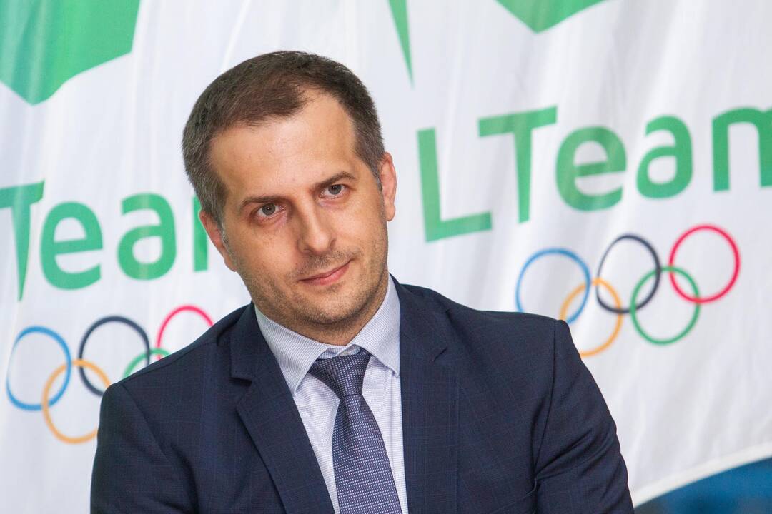 Lietuvos delegacijos išlydėtuvės į Europos jaunimo olimpinį festivalį