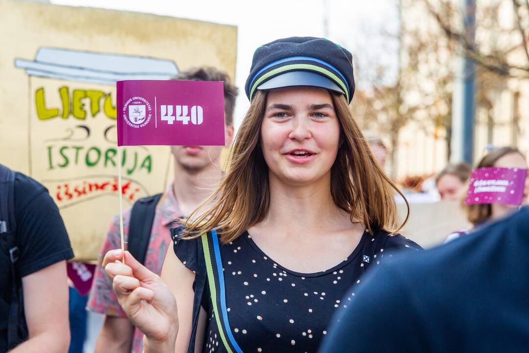 Vilniaus universiteto darbuotojų, studentų ir alumnų eisena