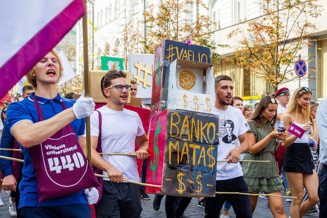 Vilniaus universiteto darbuotojų, studentų ir alumnų eisena