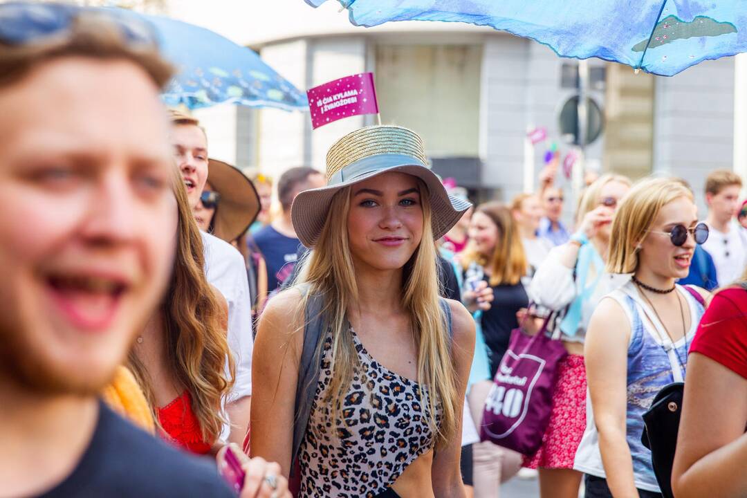 Vilniaus universiteto darbuotojų, studentų ir alumnų eisena