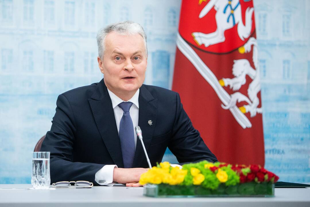 Šimtas dienų: G. Nausėdos spaudos konferencija