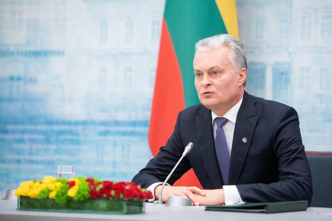 Šimtas dienų: G. Nausėdos spaudos konferencija