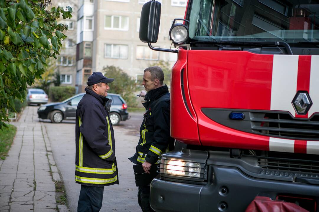 Sprogimas Kauno daugiabutyje
