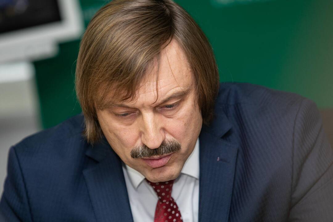 Spaudos konferencija dėl įtariamųjų prekybos žmonėmis sulaikymo