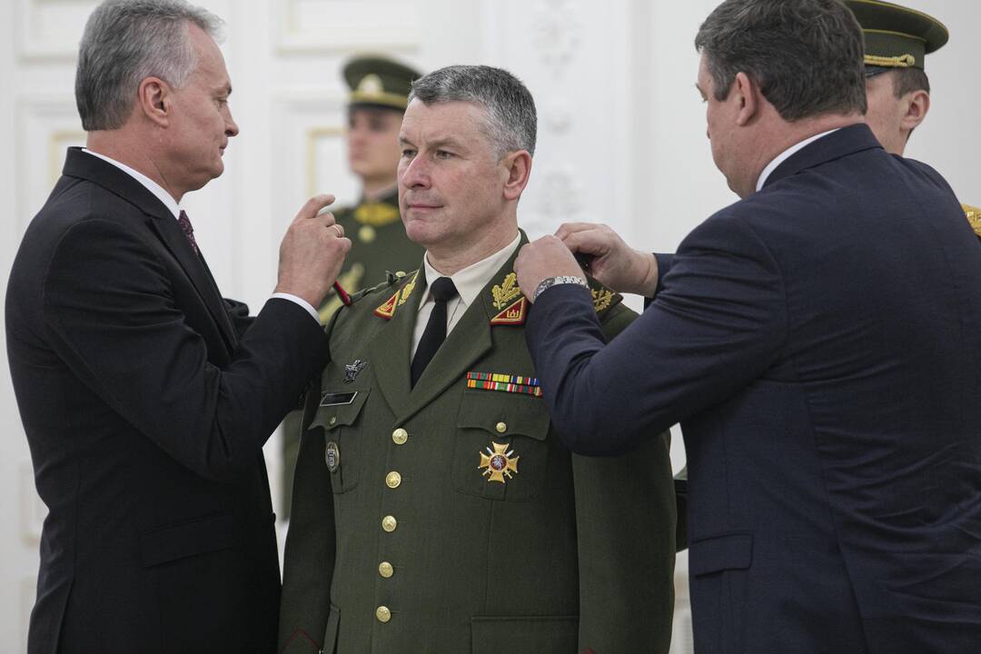 Laipsnių Lietuvos karininkams suteikimas