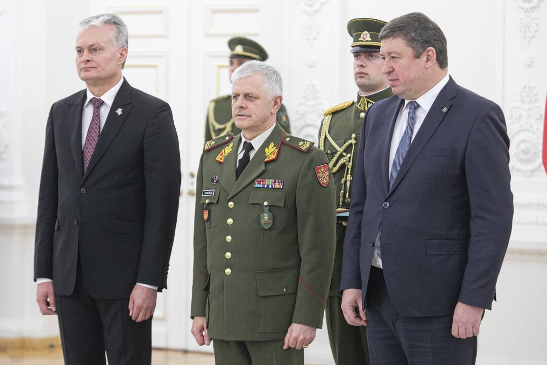 Laipsnių Lietuvos karininkams suteikimas