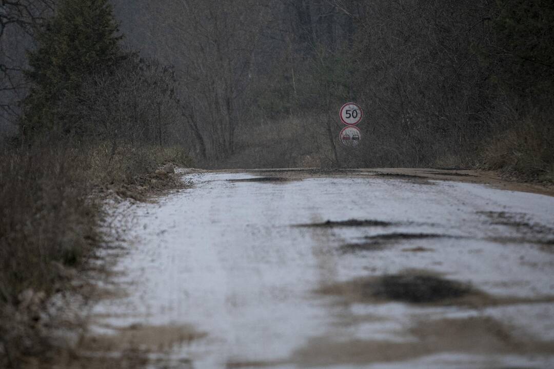 Upės gatvė Smigliuose, kurioje gyvena S. Skvernelis