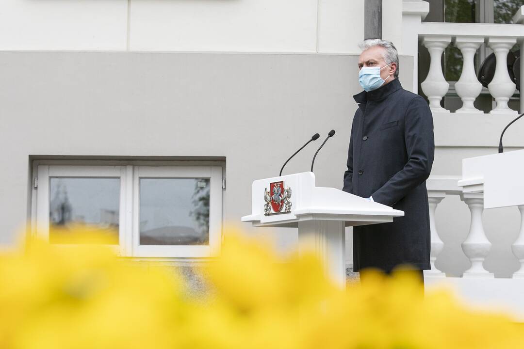 G. Nausėdos spaudos konferencija