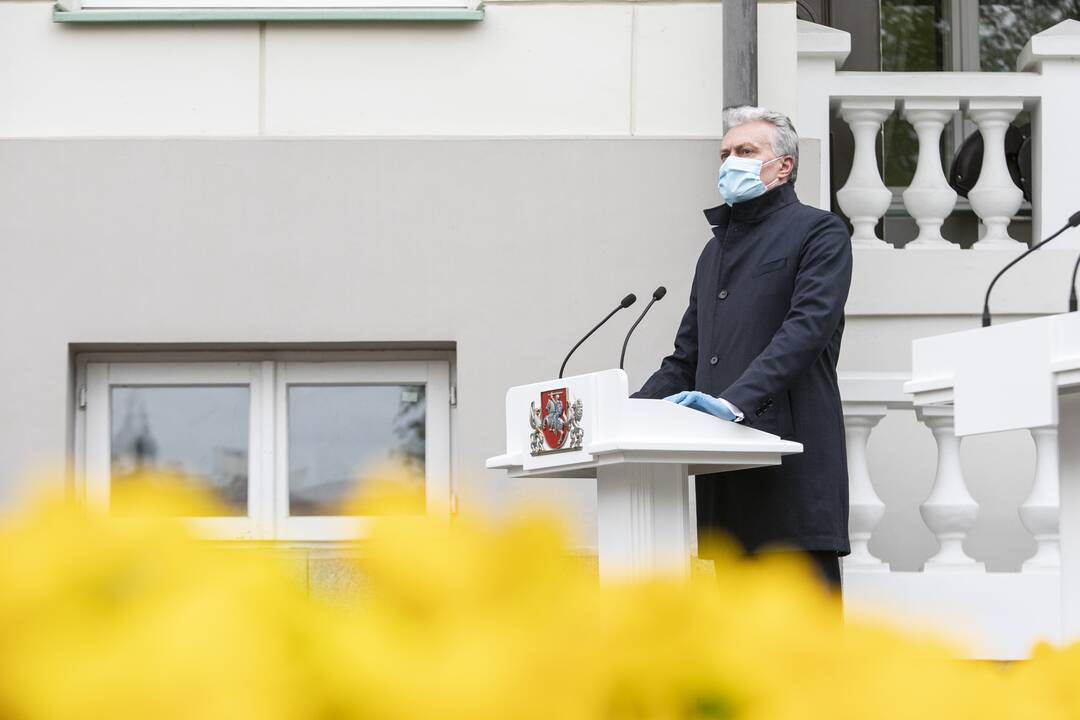 G. Nausėdos spaudos konferencija