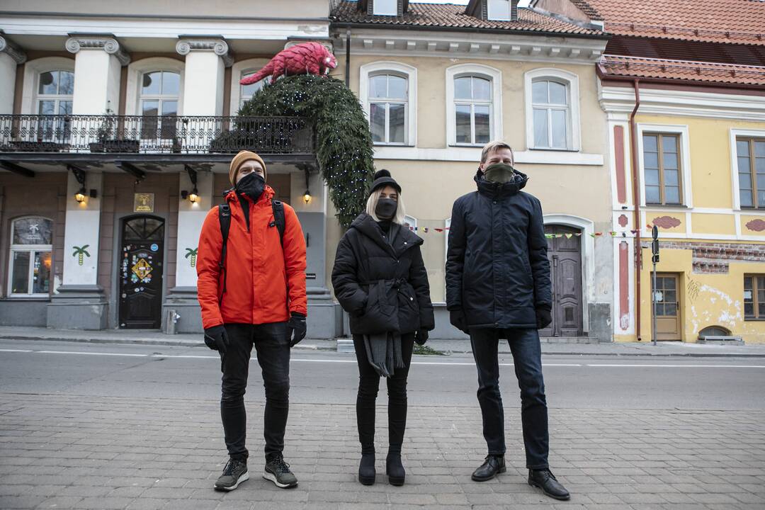 Projekto „Įžiebk Kalėdas balkone“ pradžios renginys