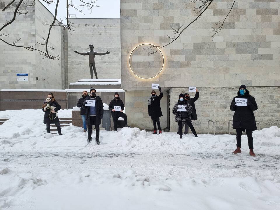 Kauno barai ir kavinės prisijungė prie protesto akcijos