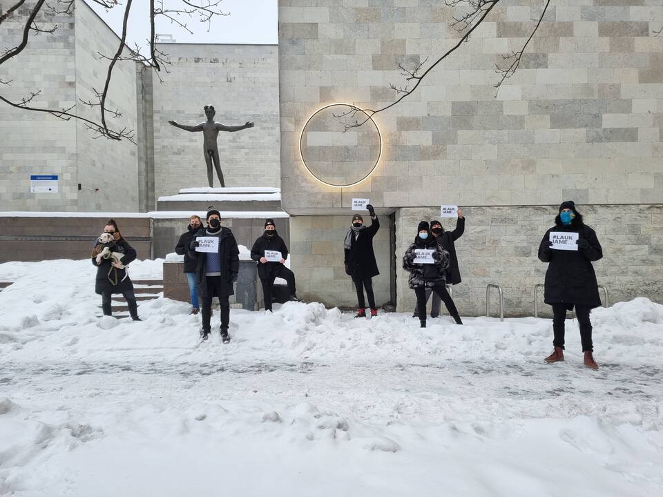 Kauno barai ir kavinės prisijungė prie protesto akcijos