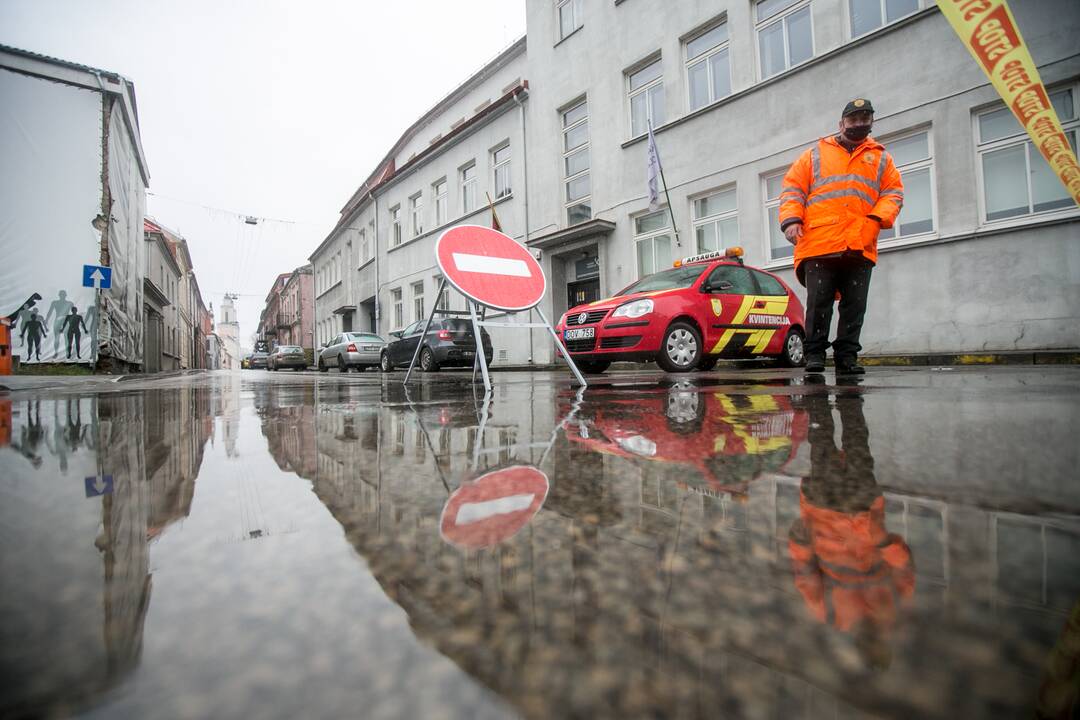 Kauno centre dėl eglės įžiebimo ribojamas eismas