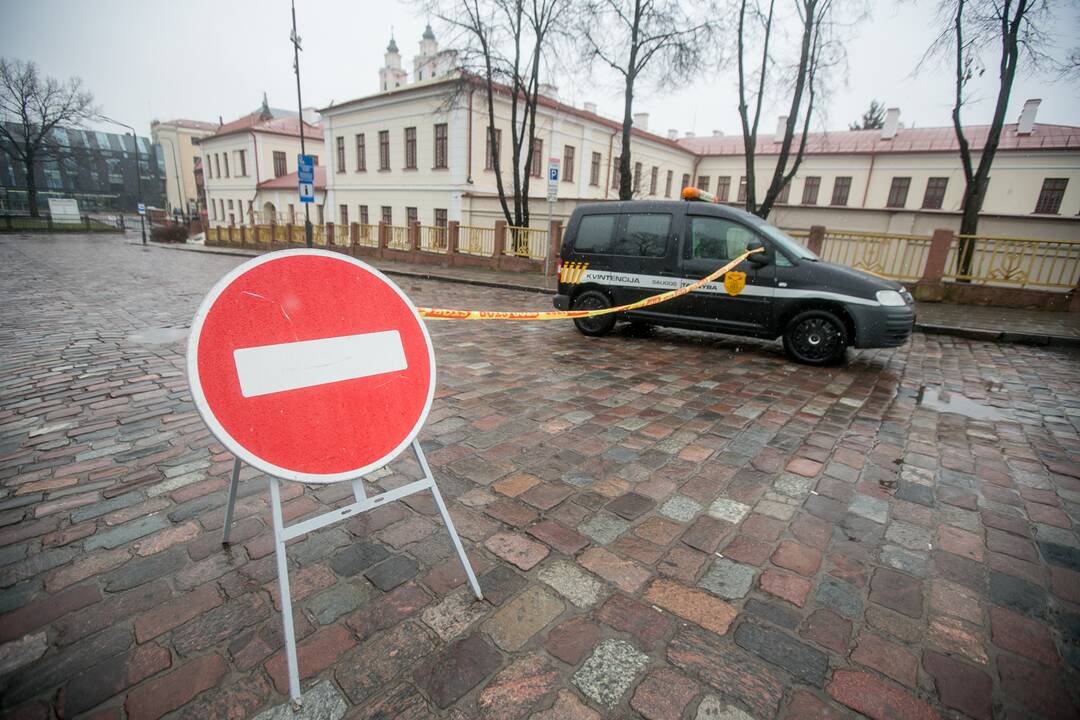 Kauno centre dėl eglės įžiebimo ribojamas eismas