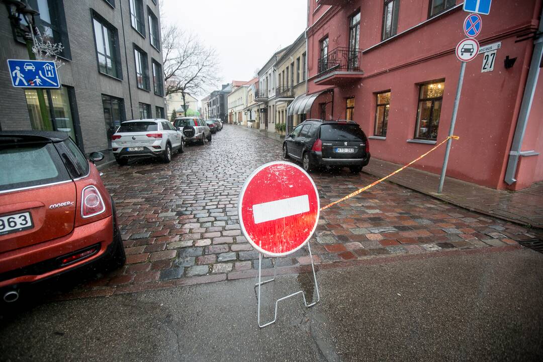 Kauno centre dėl eglės įžiebimo ribojamas eismas