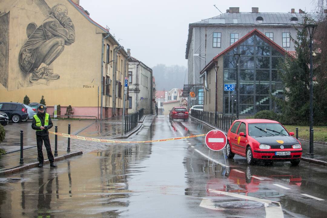 Kauno centre dėl eglės įžiebimo ribojamas eismas