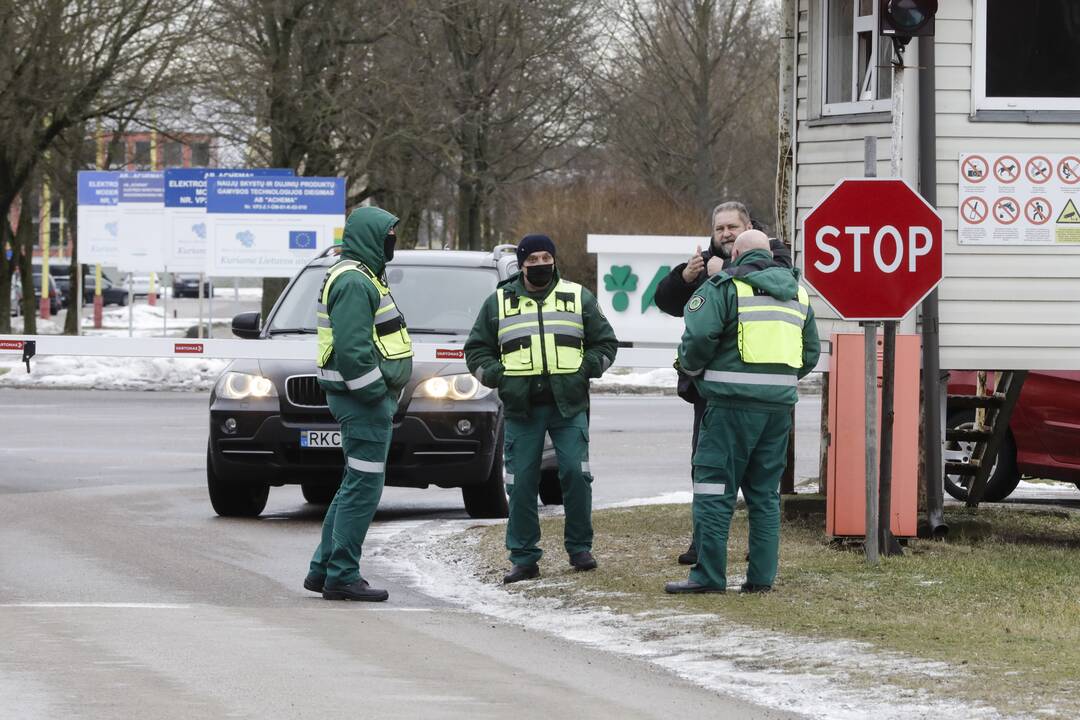 „Achemos“ darbuotojų streikas