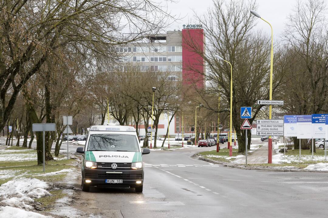 „Achemos“ darbuotojų streikas