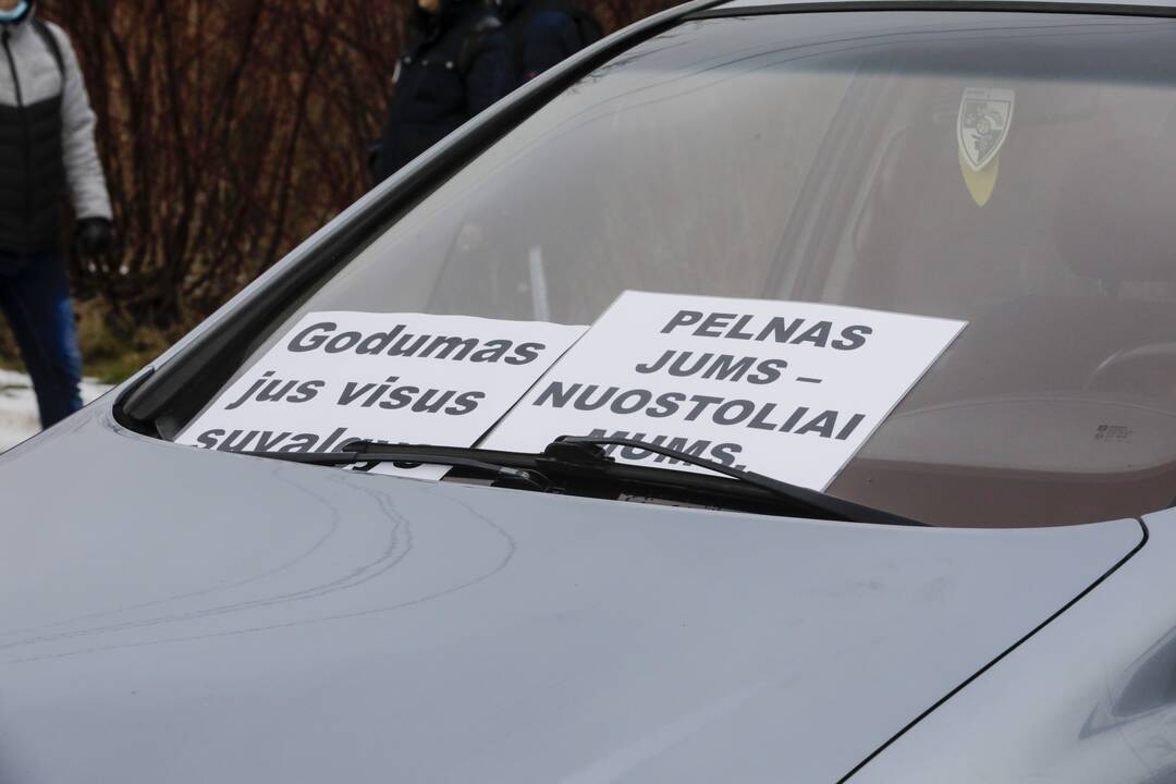 „Achemos“ darbuotojų streikas