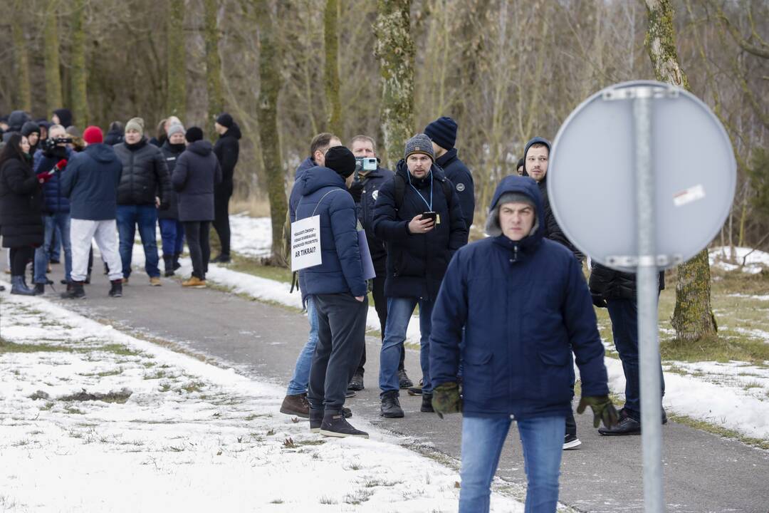 „Achemos“ darbuotojų streikas