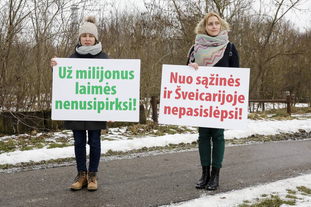 „Achemos“ darbuotojų streikas