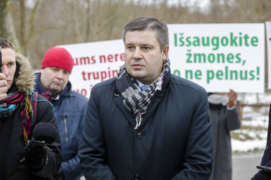 „Achemos“ darbuotojų streikas