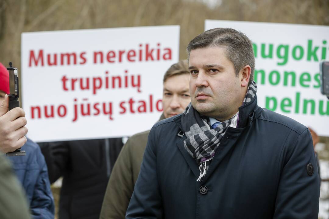 „Achemos“ darbuotojų streikas