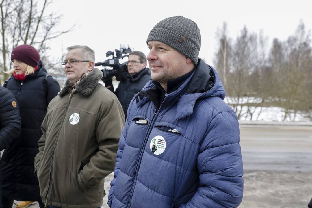 „Achemos“ darbuotojų streikas