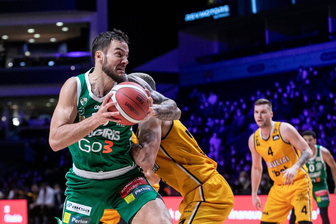 Karaliaus Mindaugo taurės pusfinalis: „Žalgiris“ – „Šiauliai“ (80:68)