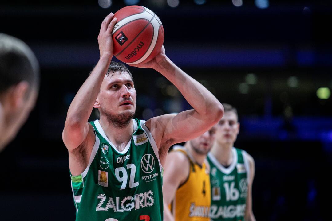 Karaliaus Mindaugo taurės pusfinalis: „Žalgiris“ – „Šiauliai“ (80:68)