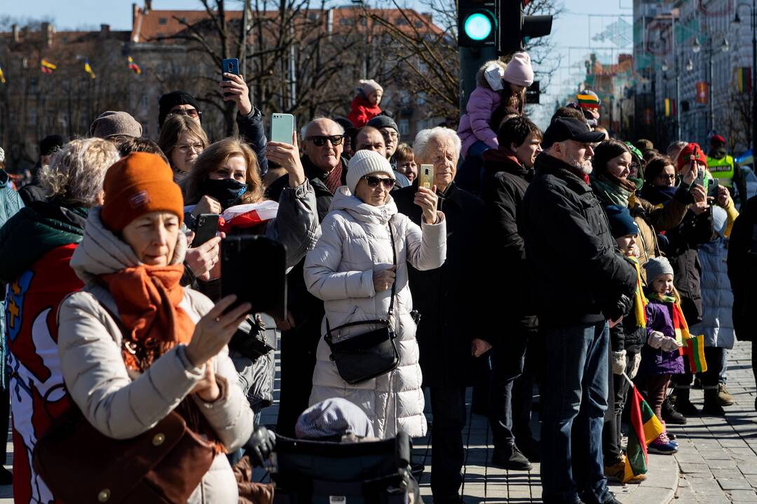 Eitynės „Nepriklausomybės atkūrimo kelias“ Vilniuje