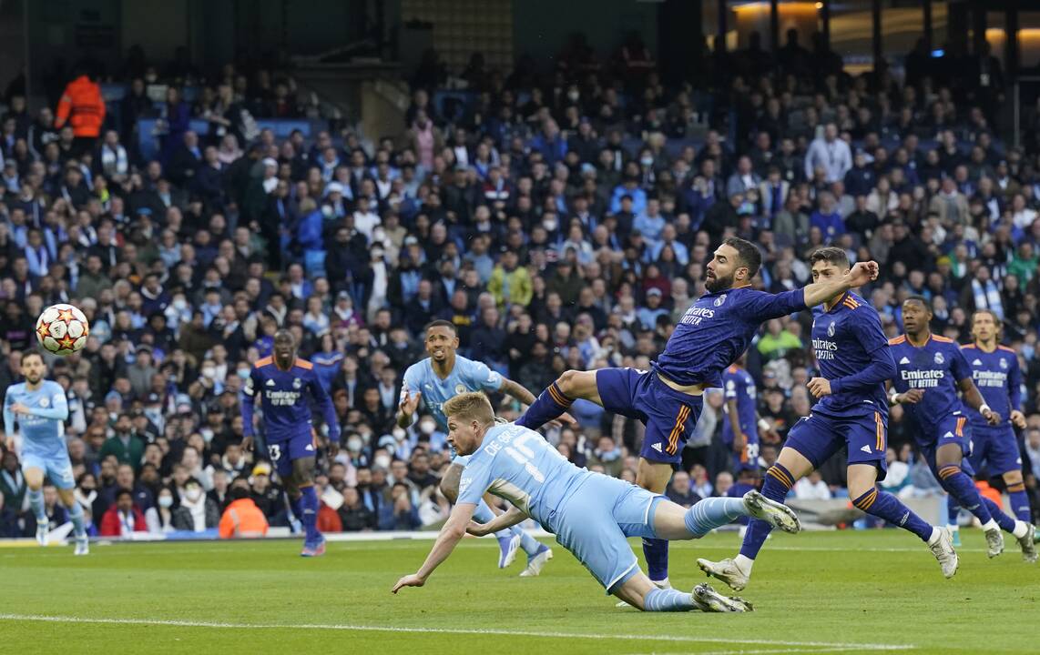 Futbolo šou: įvarčių fiestoje „Manchester City“ palaužė „Real“ klubą