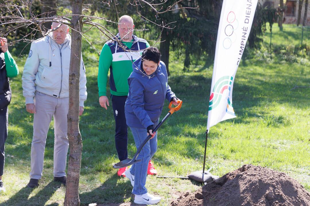 Kaune – „Olimpinei dienai 2022“ skirta spaudos konferencija