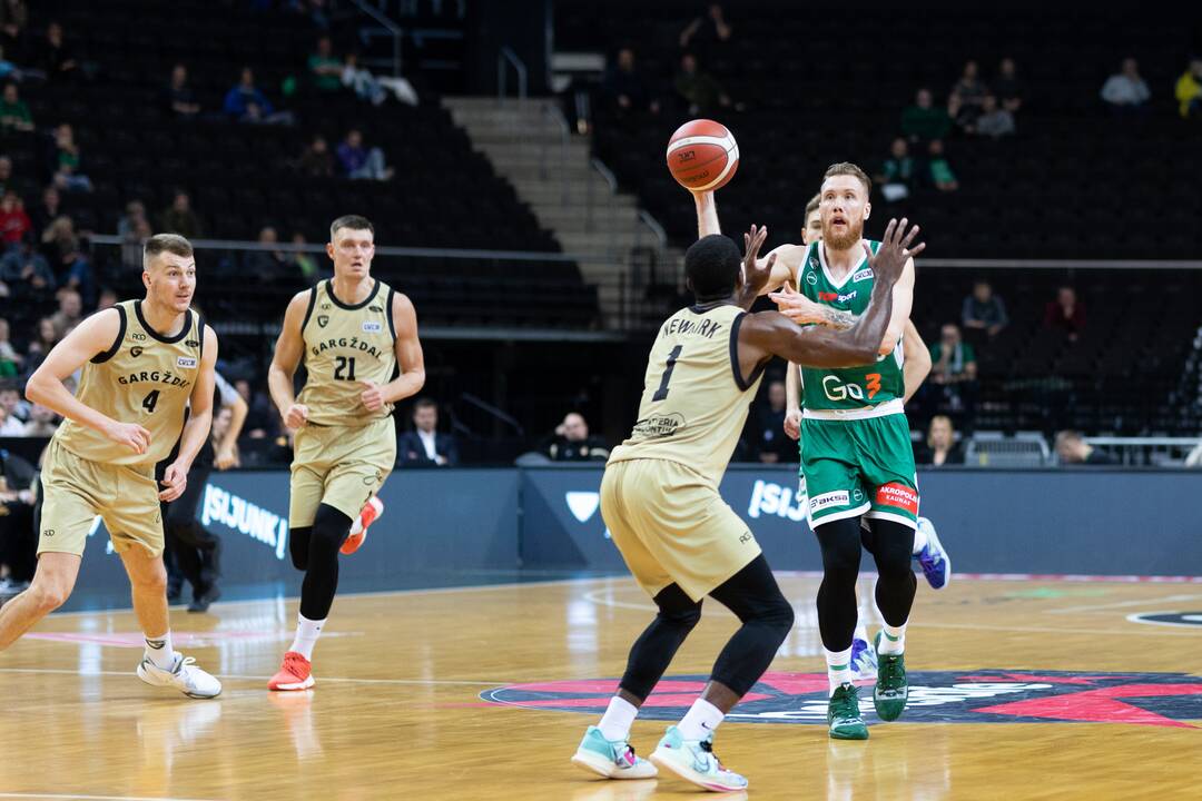 LKL rungtynės: „Žalgiris“ – „Gargždai“ (86:74)