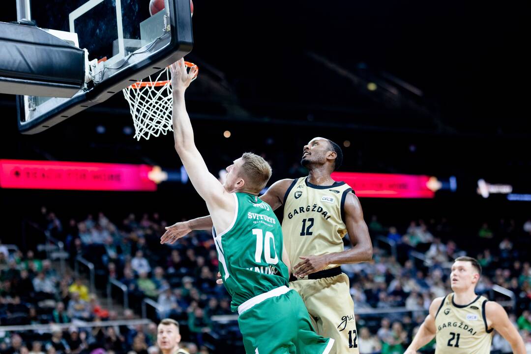 LKL rungtynės: „Žalgiris“ – „Gargždai“ (86:74)