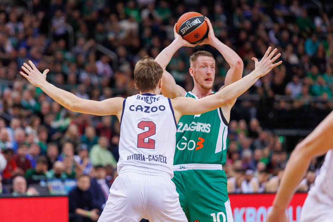 Eurolyga: Kauno „Žalgiris“ – Vitorijos „Baskonia“ (79:75)