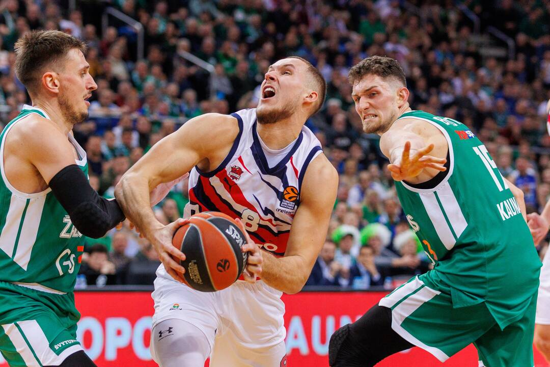 Eurolyga: Kauno „Žalgiris“ – Vitorijos „Baskonia“ (79:75)