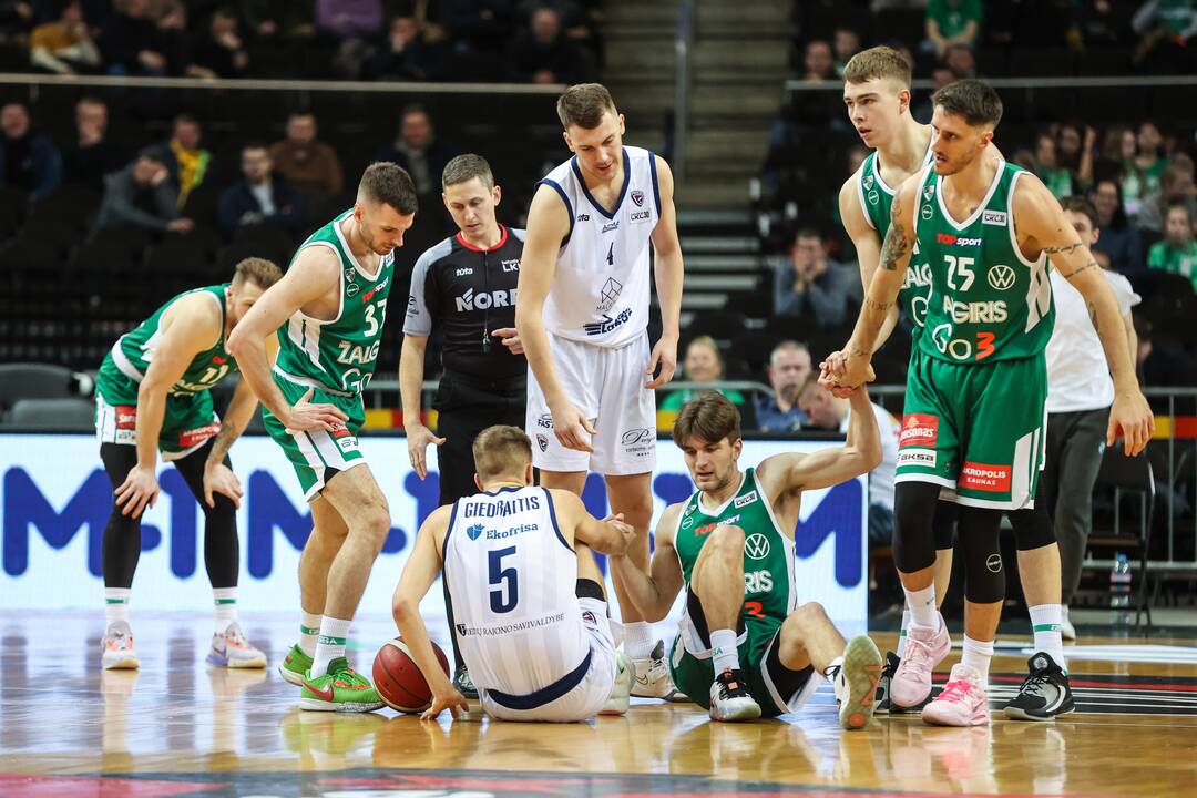 LKL: „Žalgiris“ – „Labas GAS“ (86:80)