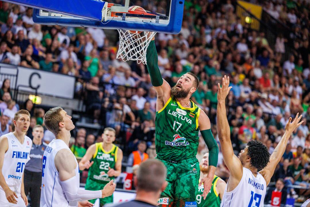 Kontrolinės rungtynės: Lietuva–Suomija (84:80)
