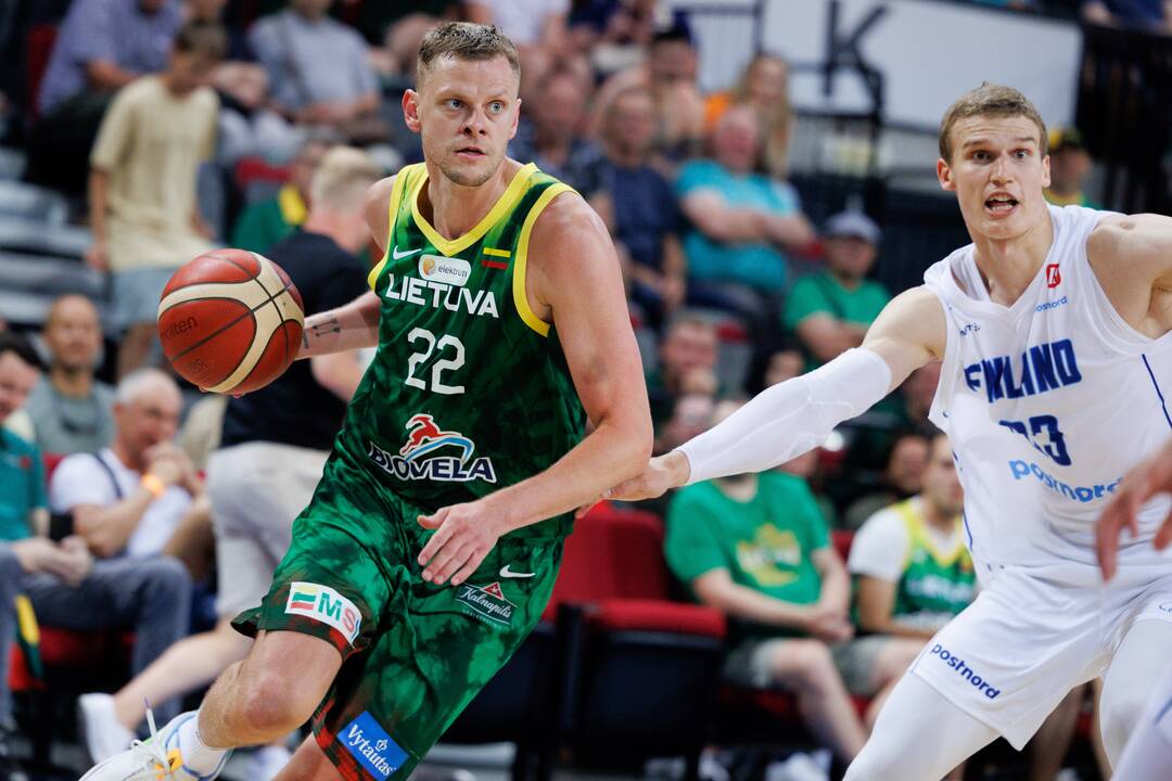 Kontrolinės rungtynės: Lietuva–Suomija (84:80)