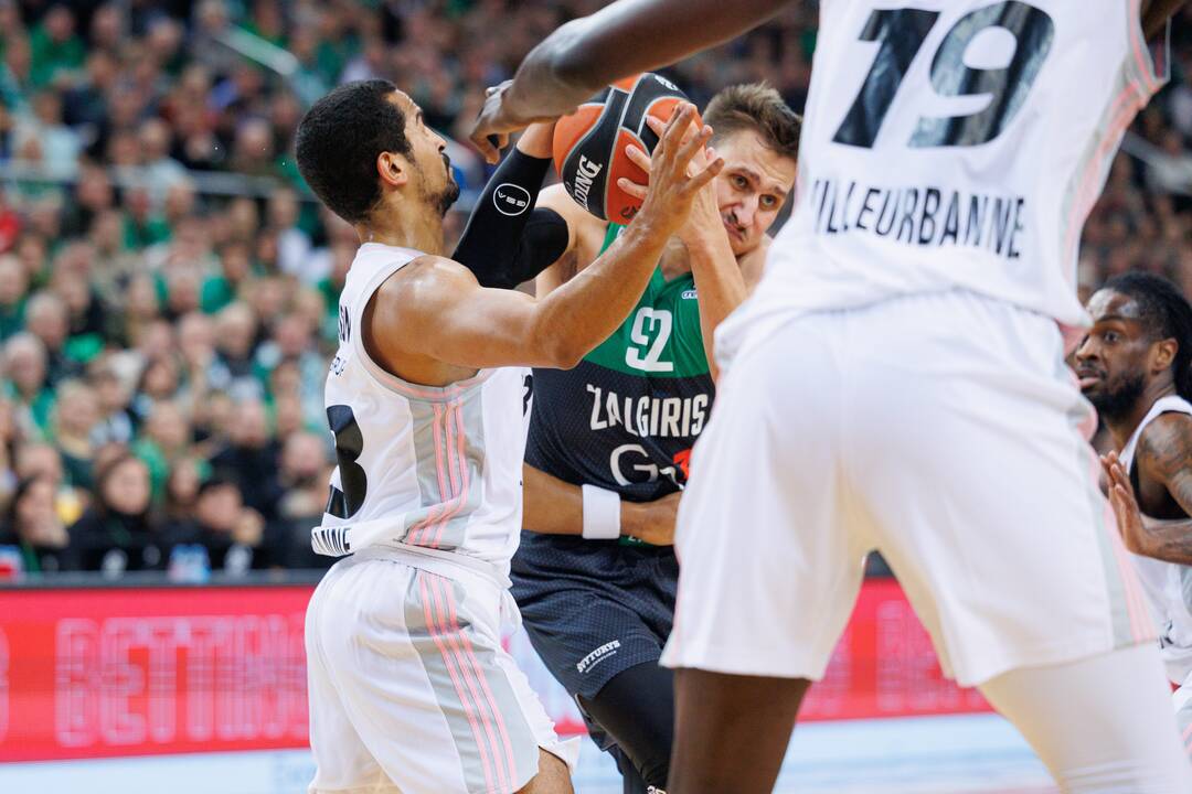 Eurolyga: „Žalgiris“–ASVEL (88:91)