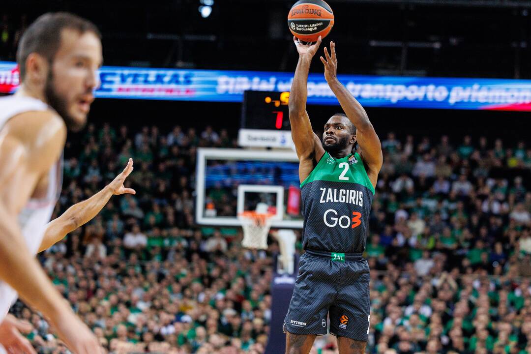 Eurolyga: „Žalgiris“–ASVEL (88:91)