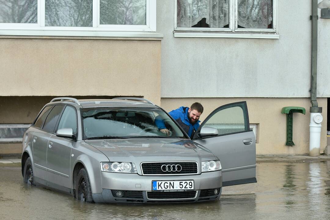 Potvynis Kretingoje