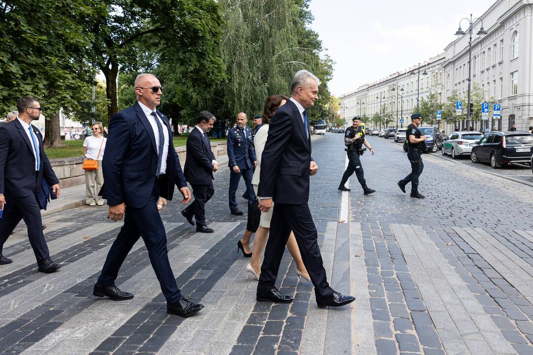 Lietuvos ginkluotųjų pajėgų vėliavų, būrių ir vadų rikiuotė