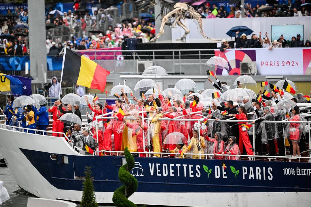Paryžiaus olimpinių žaidynių atidarymo ceremonija