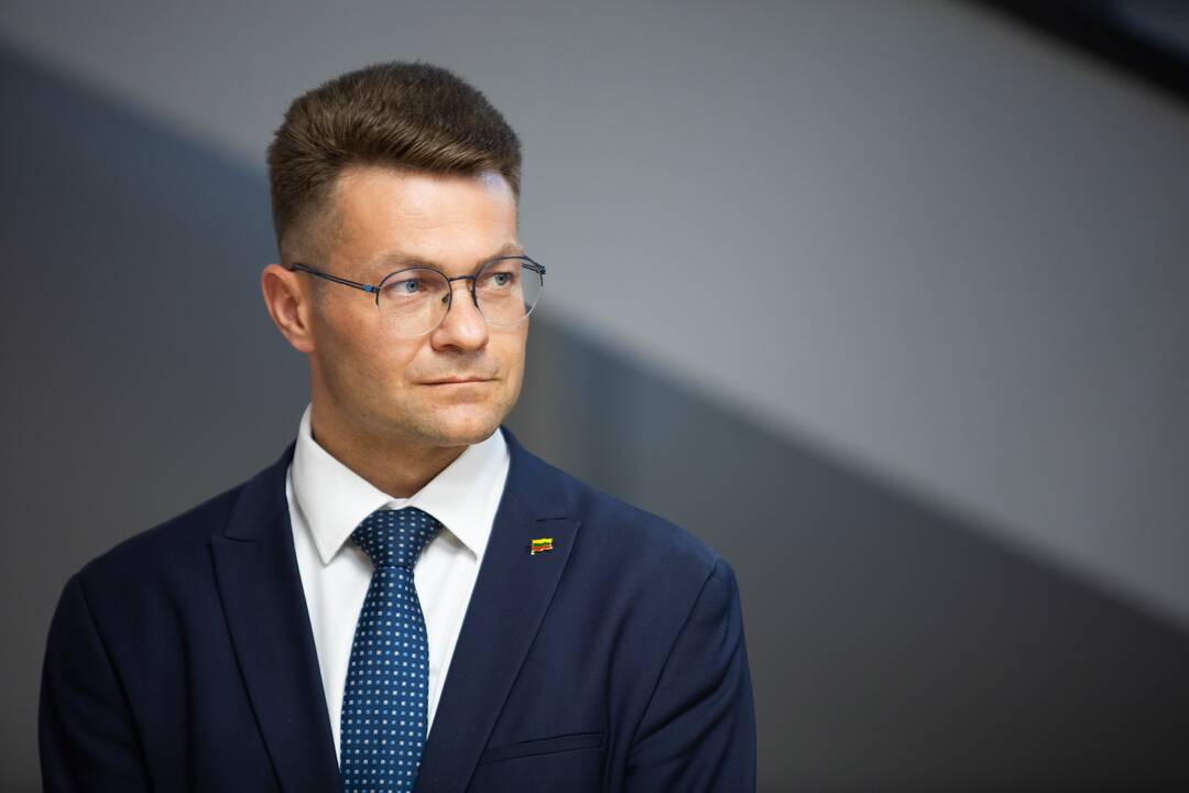 A. Dulkio ir A. Pečkausko spaudos konferencija