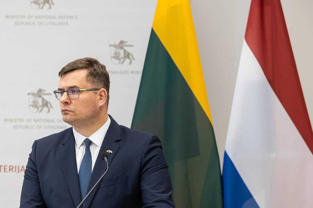 Nyderlandų gynybos ministro vizitas Lietuvoje